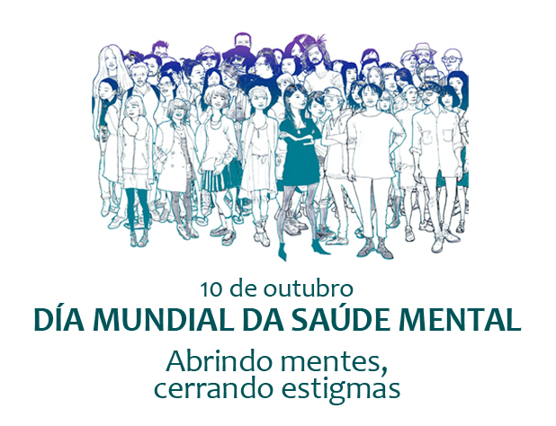 Comunicado de Feafes Galicia sobre o Día Mundial da Saúde Mental co lema “Abrindo mentes, cerrando estigmas”