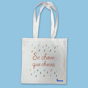 Bolsa de tela - Modelo Chove